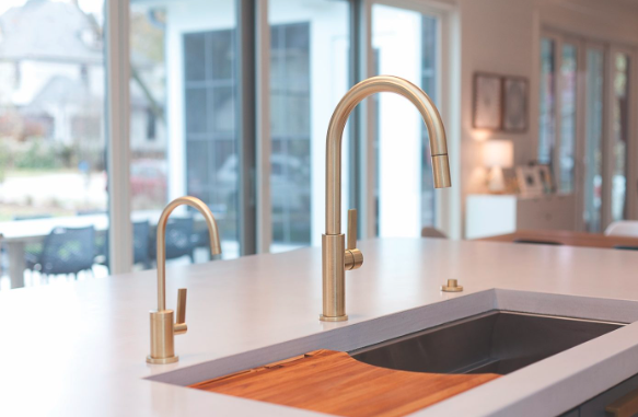 Brass Kitchen Faucets