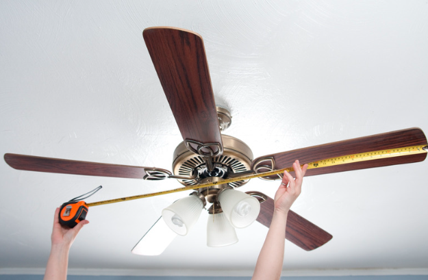 How to Measure a Ceiling Fan Step by Step