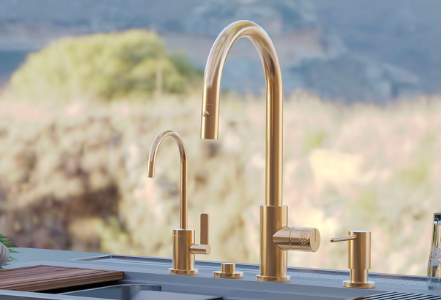Types of Brass Kitchen Faucets
