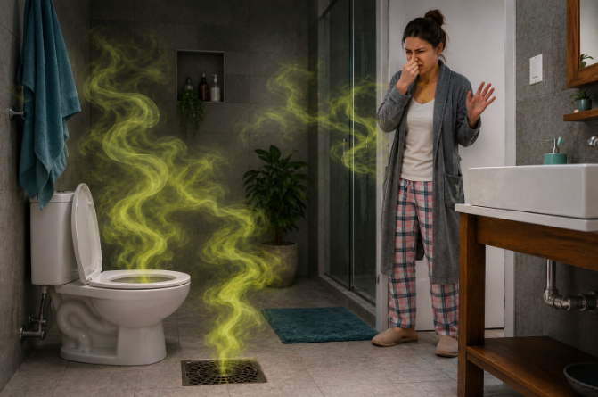 Why Does My Bathroom Smell Like Sewage