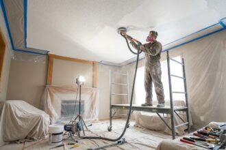 Ceiling Refinishing