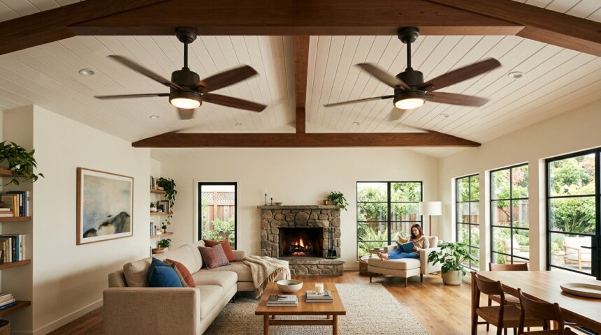 Dual Ceiling Fan