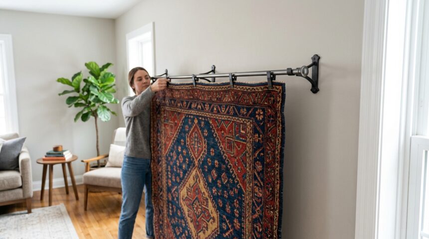 Hang a Rug on the Wall