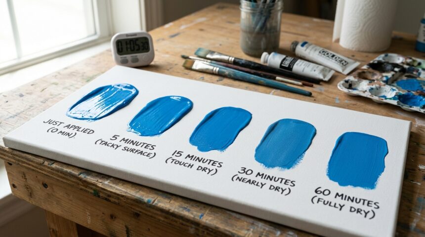 Acrylic Paint to Dry?