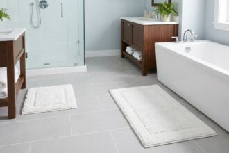 Clean Bathroom Mats