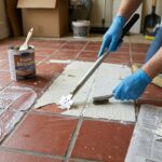 How to Strip Paint From Tiles