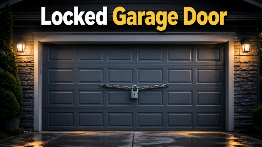 Locked Garage Door