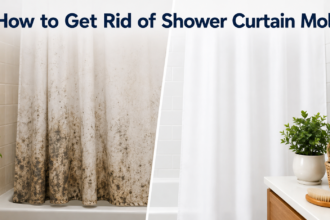How to Get Rid of Shower Curtain Mold