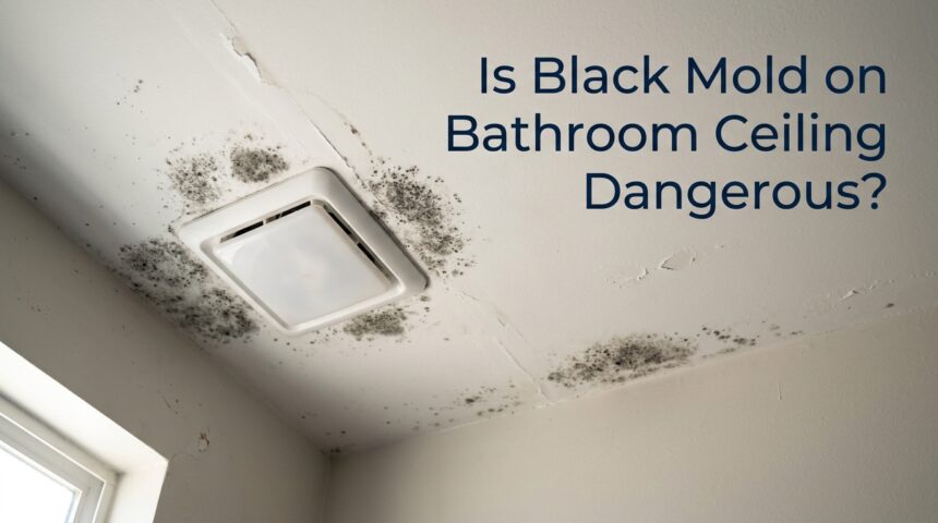Is Black Mold on Bathroom Ceiling Dangerous?