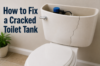 How to Fix a Cracked Toilet Tank