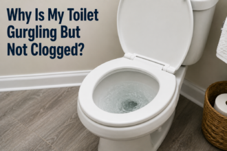 why is my toilet gurgling but not clogged