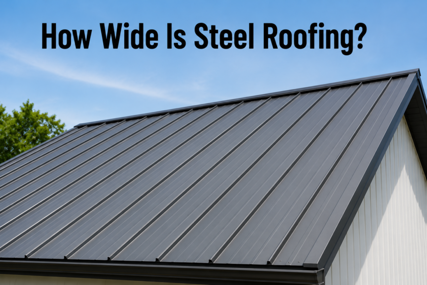 How Wide Is Steel Roofing?