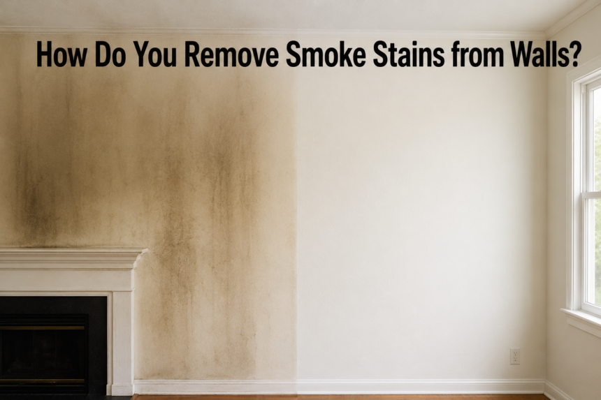 How Do You Remove Smoke Stains From Walls?