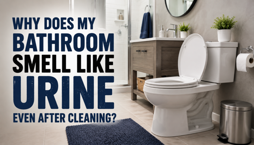 Why Does My Bathroom Smell Like Urine Even After Cleaning?