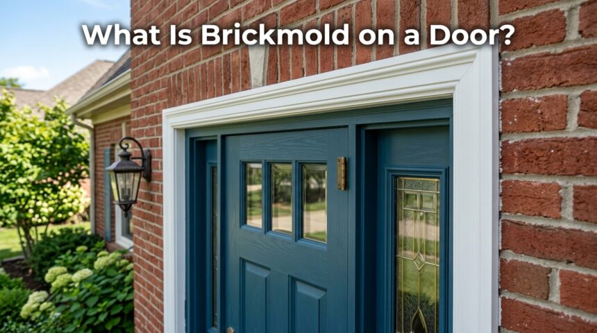 What Is Brickmold on a Door?
