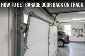 How to Get Garage Door Back on Track