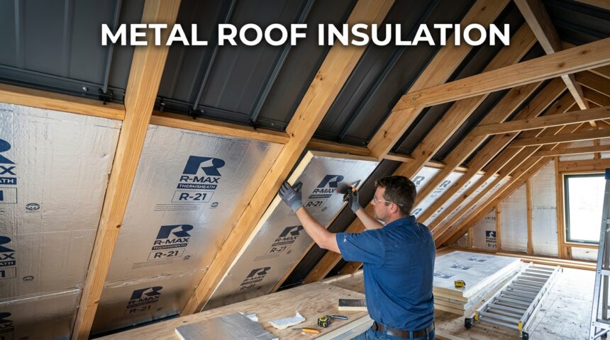 Metal Roof Insulation