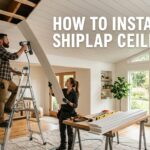 How to Install Shiplap Ceiling