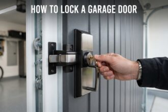 How to Lock a Garage Door