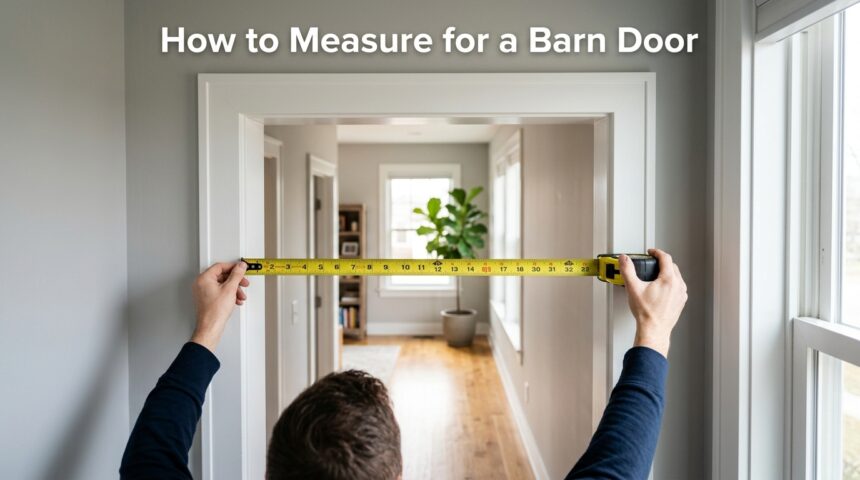 How to Measure for a Barn Door