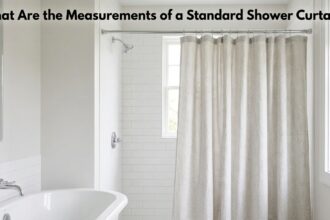 What Are the Measurements of a Standard Shower Curtain?