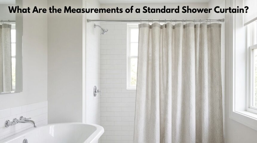What Are the Measurements of a Standard Shower Curtain?