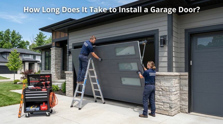 How Long Does It Take to Install a Garage Door?
