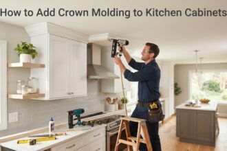 How to Add Crown Molding to Kitchen Cabinets