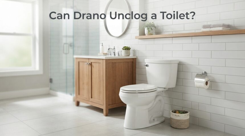 Can Drano Unclog a Toilet?
