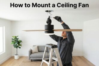 How to Mount a Ceiling Fan