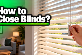 How to Close Blinds?