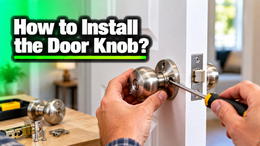 How to Install a Door Knob