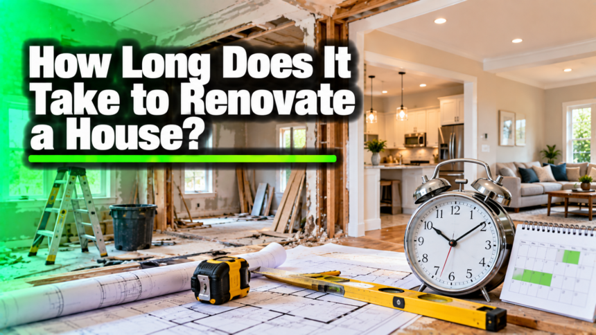 How Long Does It Take to Renovate a House?