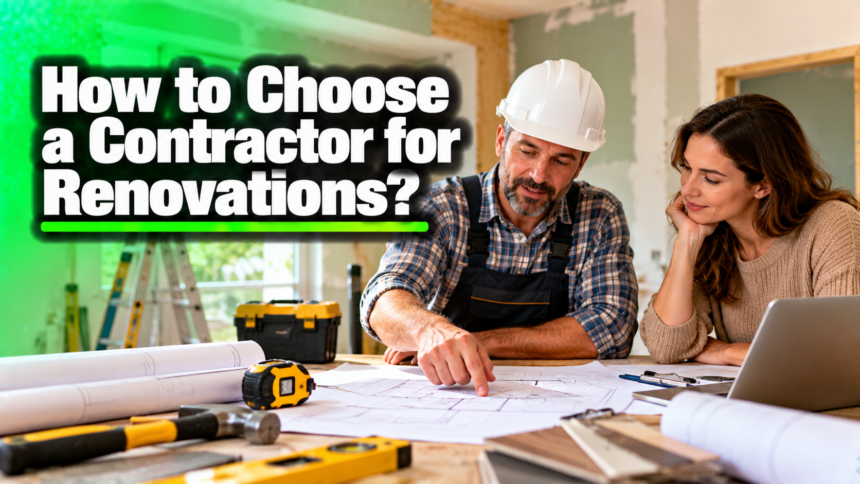 How to Choose a Contractor for Renovations?