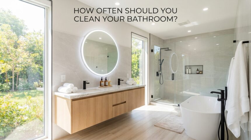 How Often Should You Clean Your Bathroom?