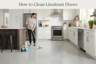 How to Clean Linoleum Floors