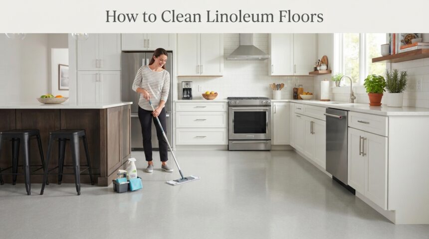 How to Clean Linoleum Floors