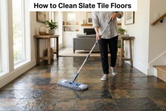 How to Clean Slate Tile Floors