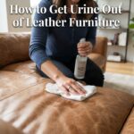 How to Get Urine Out of Leather Furniture