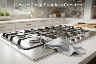 How to Clean Stainless Cooktop