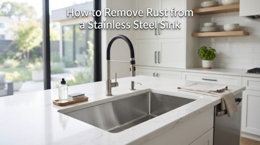 How to Remove Rust from a Stainless Steel Sink