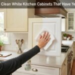 How to Clean White Kitchen Cabinets That Have Yellowed