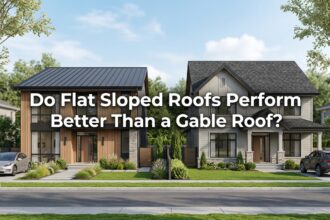 Do Flat Sloped Roofs Perform Better Than a Gable Roof?