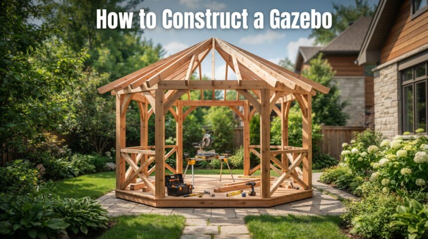 How to Construct a Gazebo