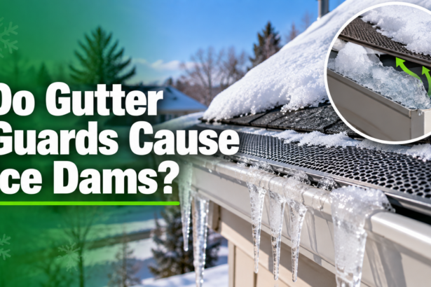Do Gutter Guards Cause Ice Dams