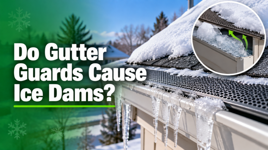 Do Gutter Guards Cause Ice Dams