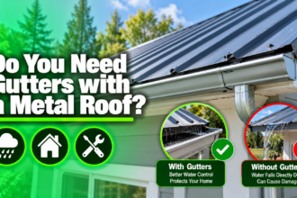 Do You Need Gutters with a Metal Roof?