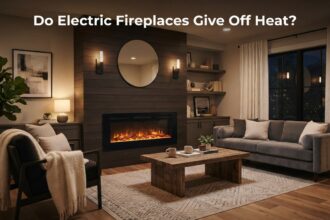 Do Electric Fireplaces Give Off Heat?