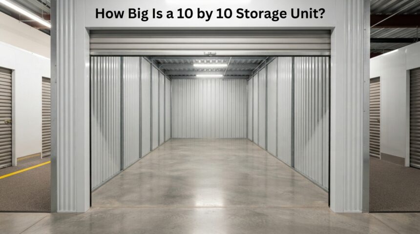 How Big Is a 10 by 10 Storage Unit?