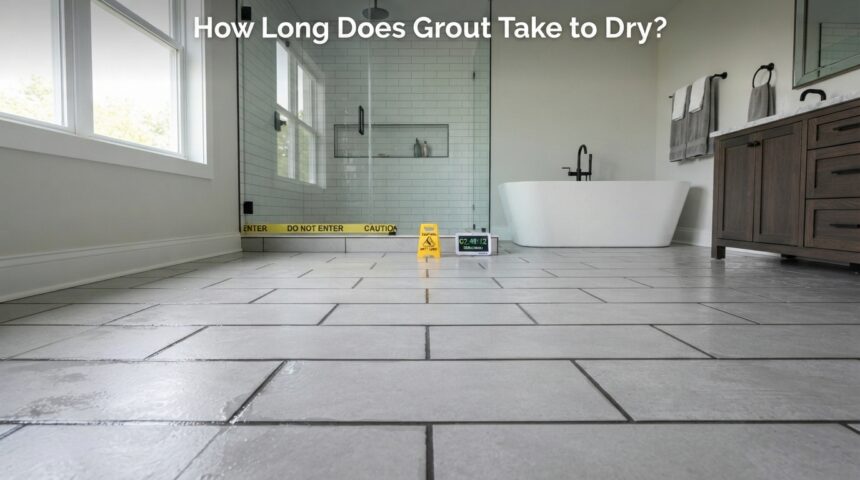 How Long Does Grout Take to Dry?